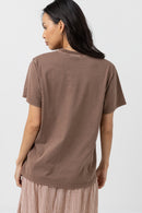 Rhythm - T-Shirt Sierra - Chocolate - Femme