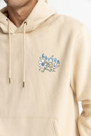 Sweat Natural Harmony Fleece Hood - Sand - Homme