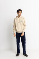 Sweat Natural Harmony Fleece Hood - Sand - Homme