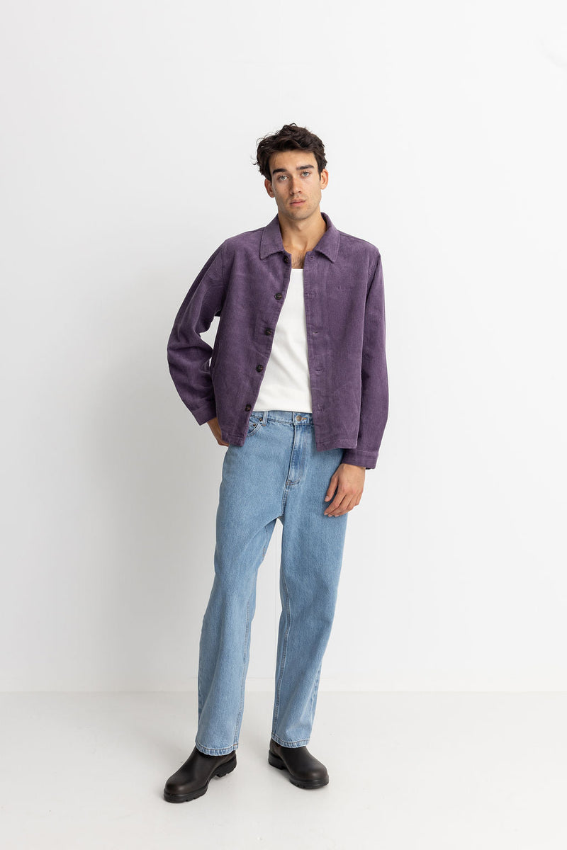 Veste Cord Langley - Plum - Homme