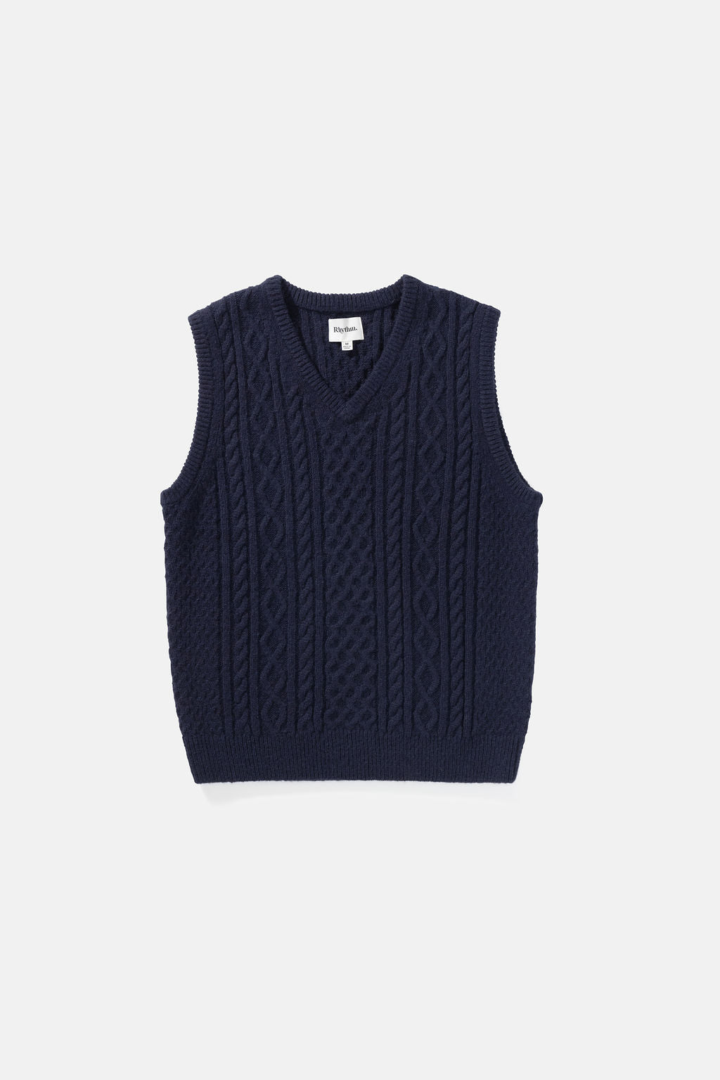 Pull Mohair Pull Vest - Navy - Homme