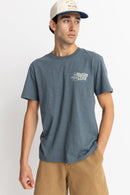 T-Shirt Livin Slub Ss - Slate - Homme