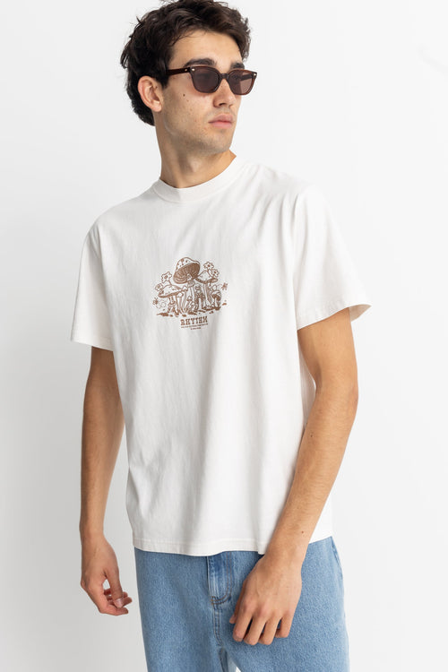 T-Shirt Fanclub Vintage Ss - Vintage White - Homme