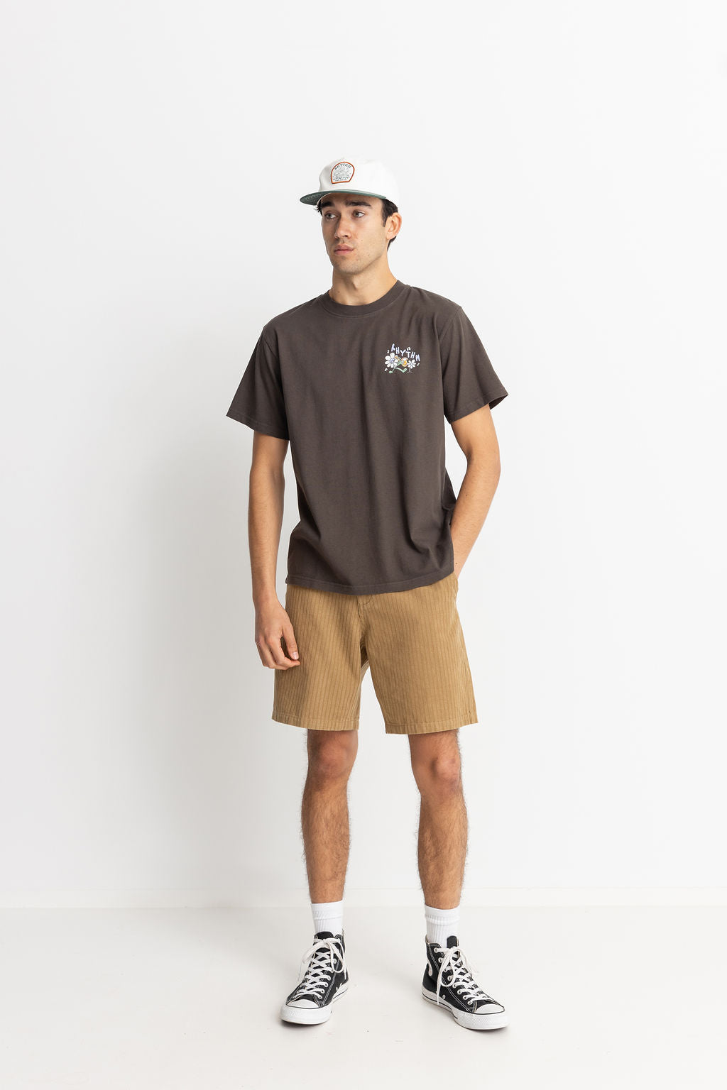 T-Shirt Natural Harmony Vintage Ss - Vintage Black - Men