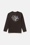T-Shirt Natural Harmony Vintage Ls - Vintage Black - Homme