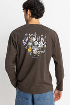 Camiseta Natural Harmony Vintage Ls - Vintage Black - Hombre