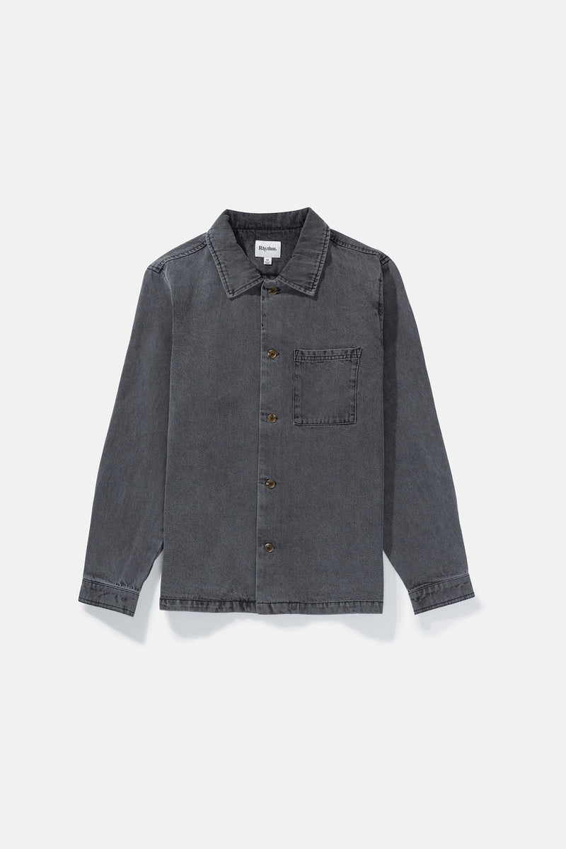 Chemise Denim Ls - Vintage Black - Homme