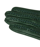 Gants Femme En Cuir À Lacets - Vert