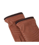 Gants Homme Surpiqués - 100% Cuir - Camel