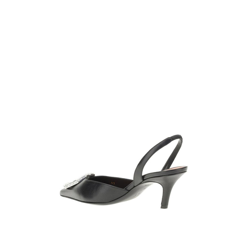 Escarpins - Amina Muaddi Camelia 60 Slingback - Black