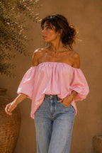 Carmen Top - Pink