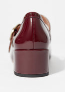 Zapatos Percy Mary Jane Pump - Rojo - Mujer