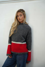 Tommy Loose-Fit Jumper - Tricolour