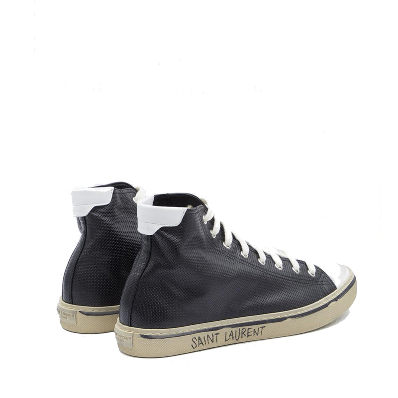 Sneakers - Saint Laurent Malibu Leather - Black