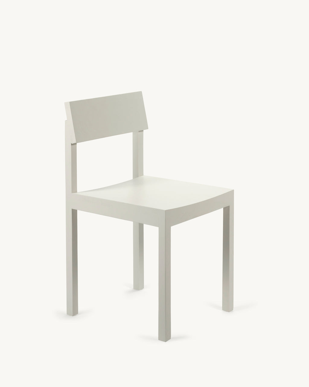 Silent - Chaise - Frêne - Chalk