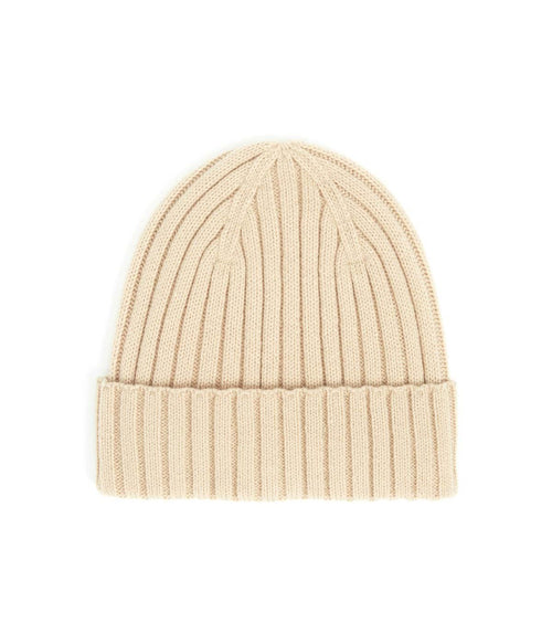 Bonnet Cotelé - Uni Beige