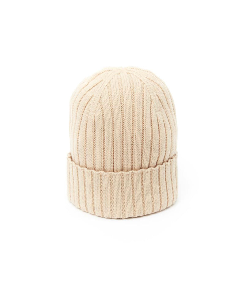 Bonnet Cotelé - Uni Beige