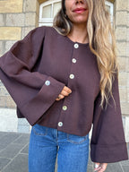 Cardigan Judith chocolat