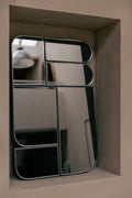 Glamor - Mirror - Iron - Dark Brown