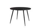 Mo 110' - Dining Room Table - Teak - Black