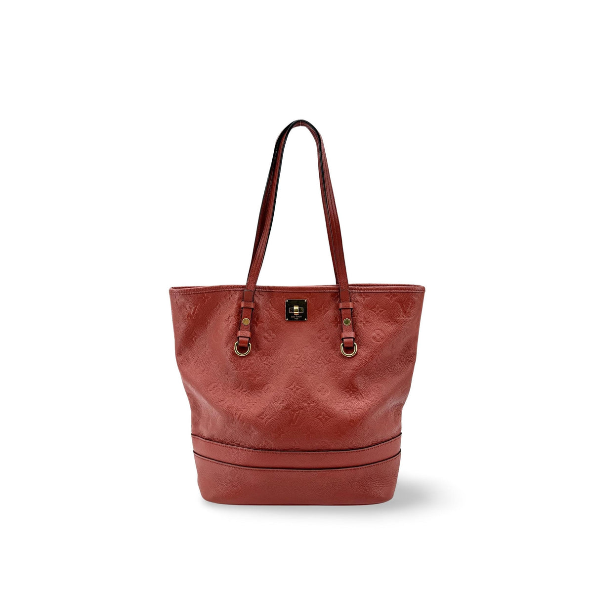 Borsa a mano Louis Vuitton Citadine PM in pelle - rosso