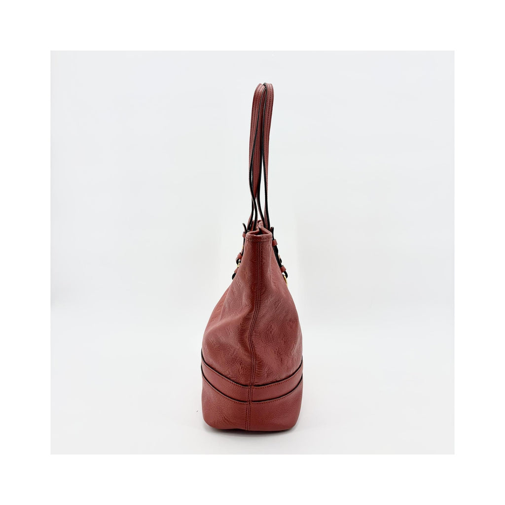 Borsa a mano Louis Vuitton Citadine PM in pelle - rosso