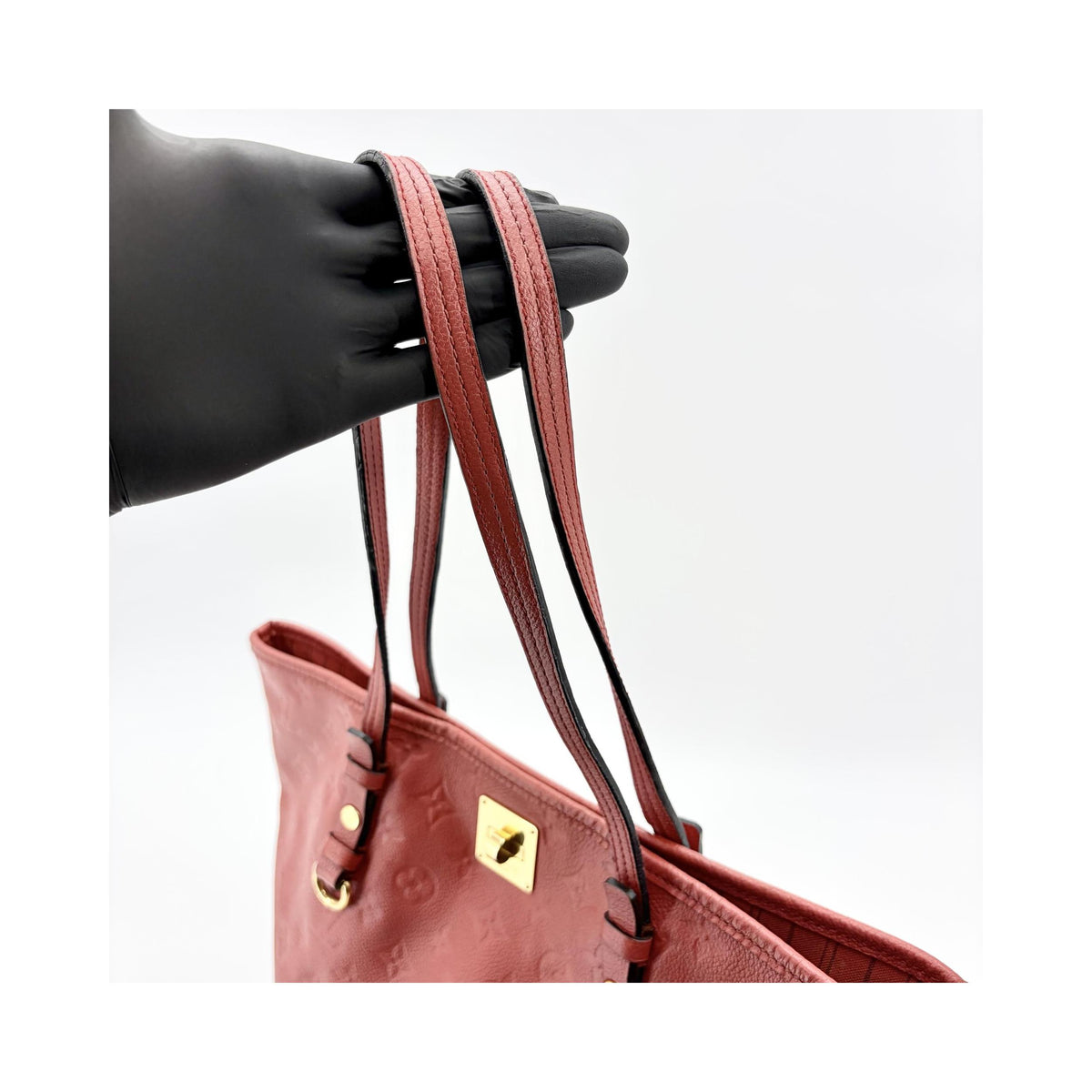 Borsa a mano Louis Vuitton Citadine PM in pelle - rosso