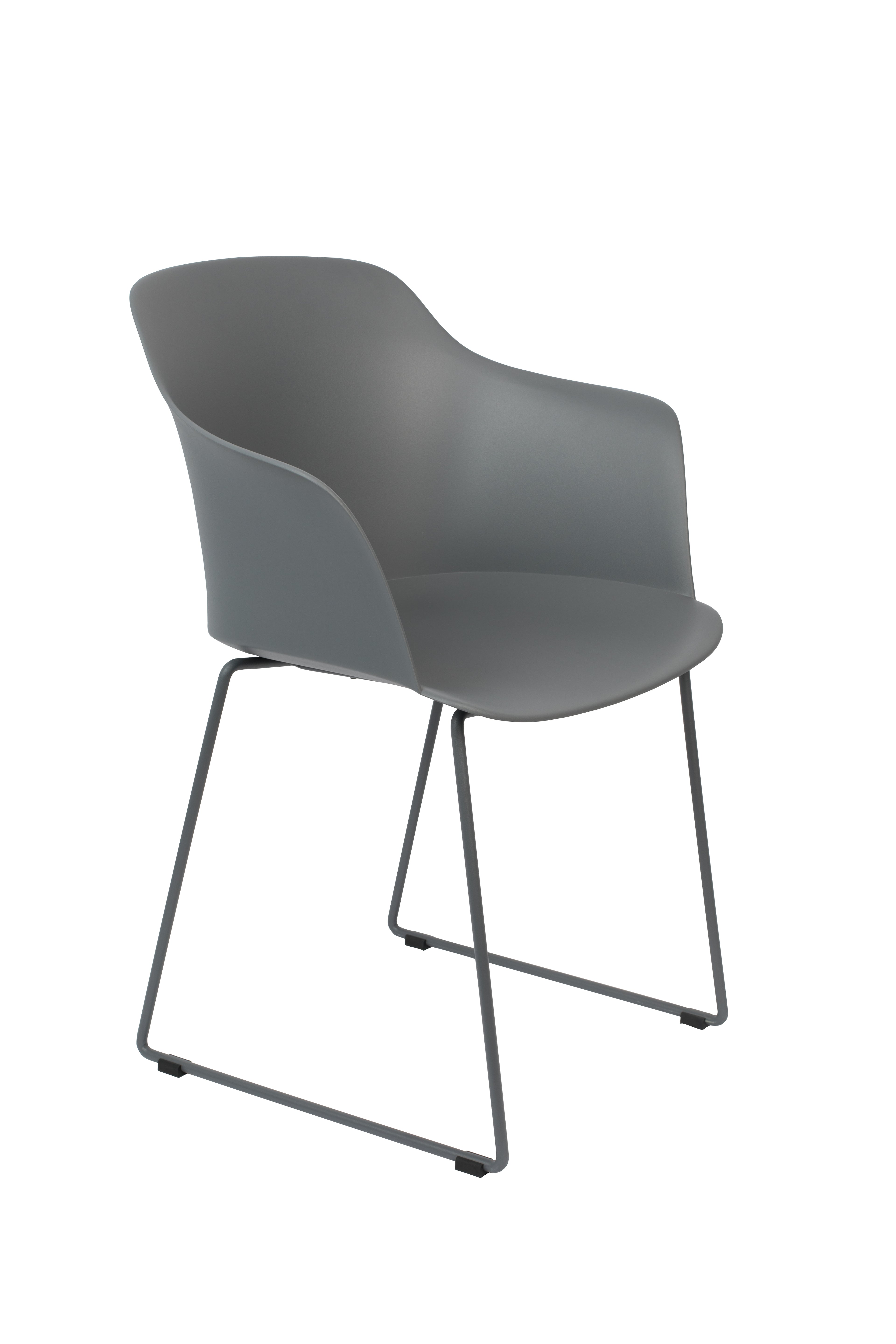 Tango - Dining Room Armchair - Polypropylene Plastic - Gray