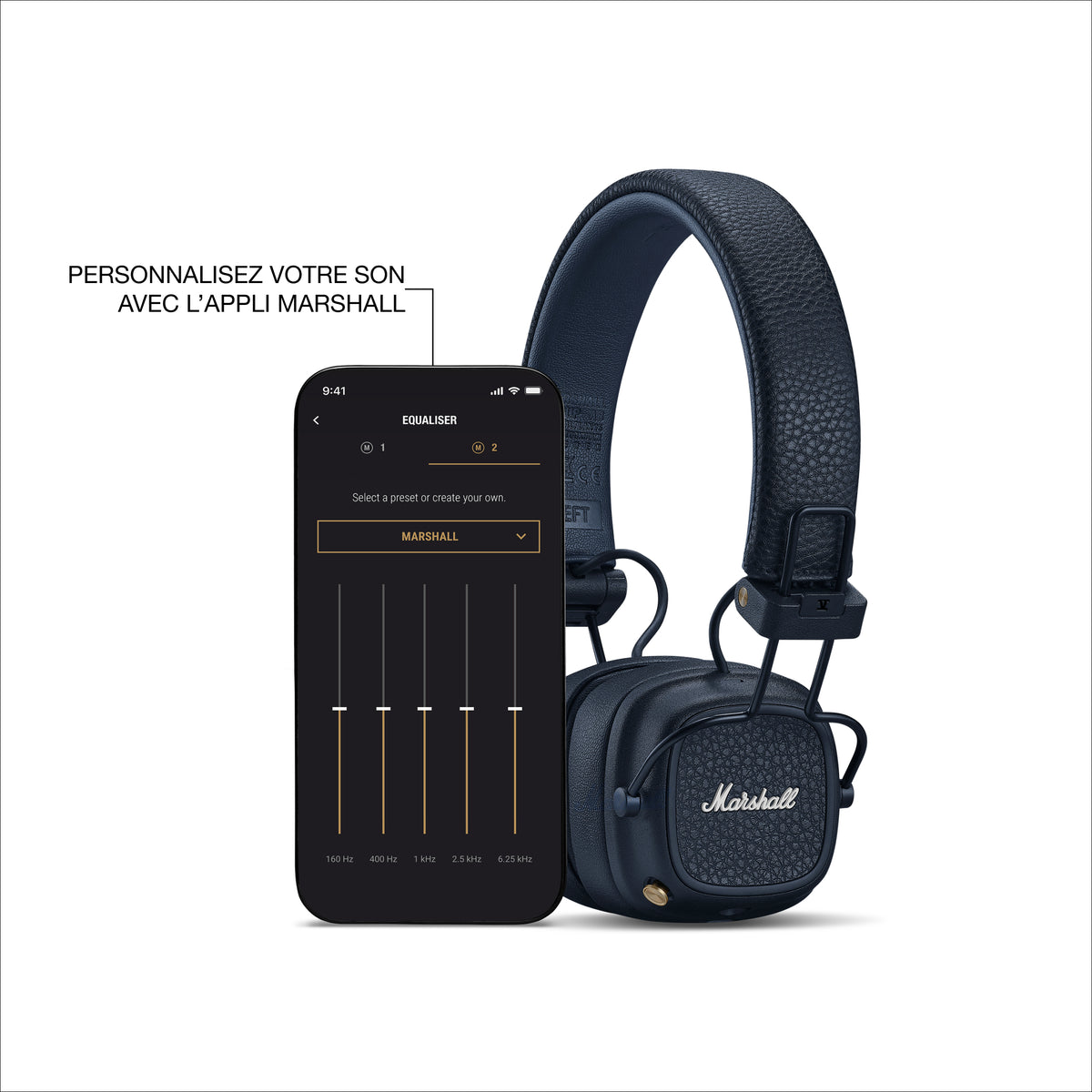 Casque Sans Fil - Major V - Midnight Blue