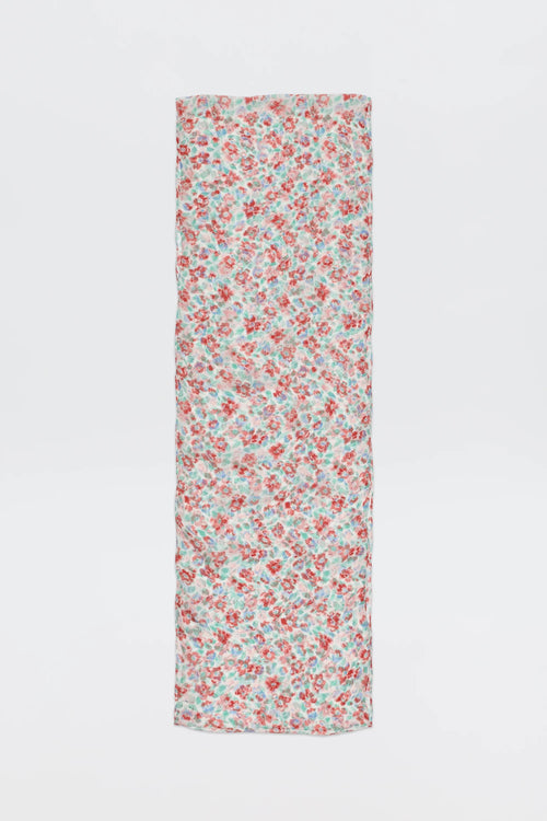 Écharpe Julien Jeannie Bloom Ivory