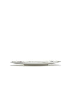 Midnight Flowers - Lot De 2 Soucoupes Pour Consommé - Porcelaine Bone China - Fiore Rosa