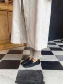 Walking Under Golden Skies Flat Shoes - Black