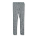 Legging En Laine Agi - Melange Grey - Enfant