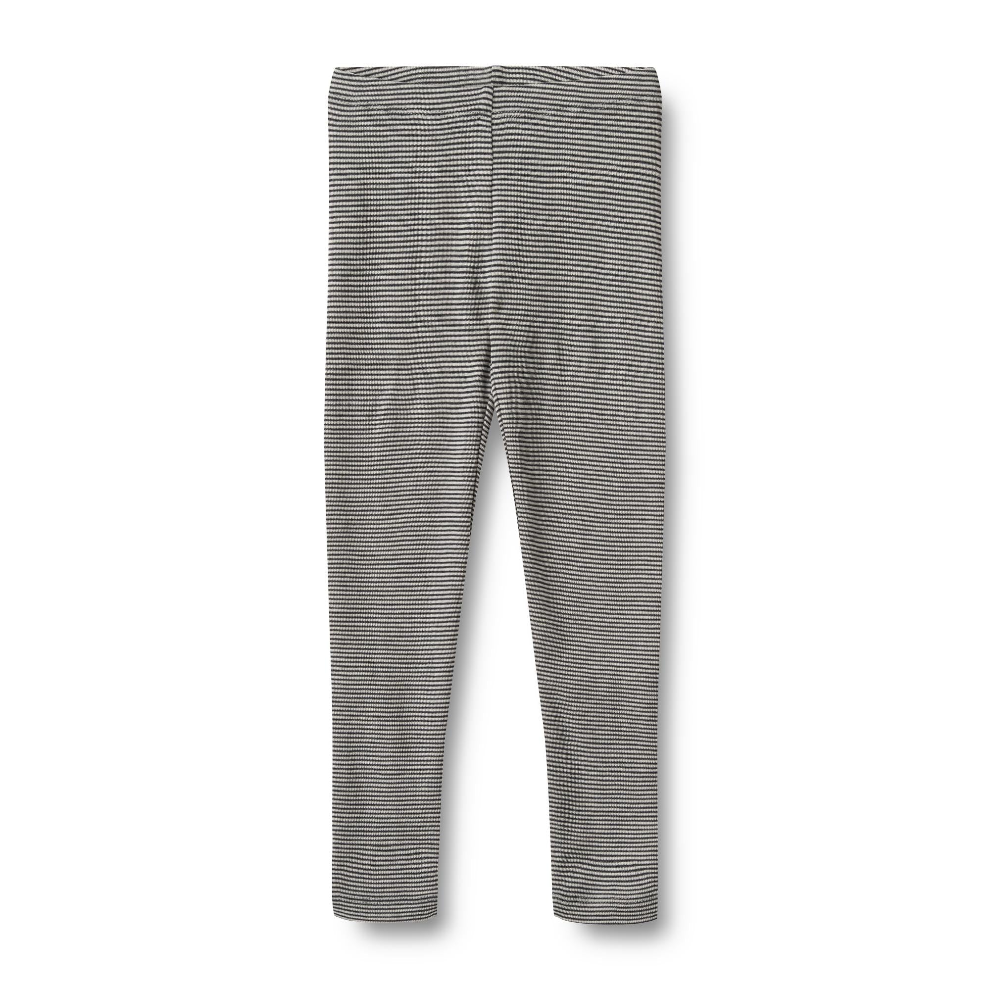Legging En Laine Agi - Navy Stripe - Enfant