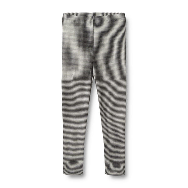 Agi Wool Leggings - Navy Stripe - Children