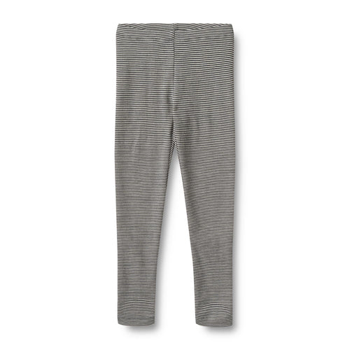 Legging En Laine Agi - Navy Stripe - Enfant