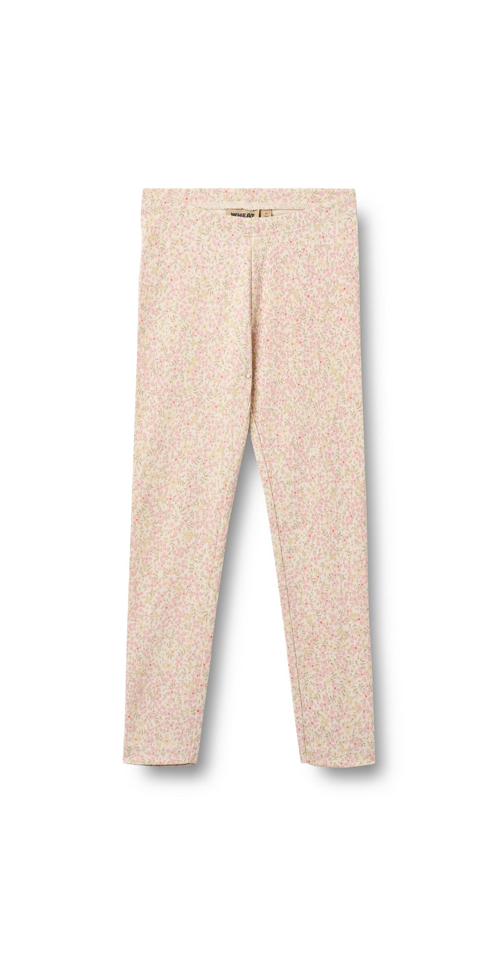 Leggings in jersey Jules - Fiori corallo