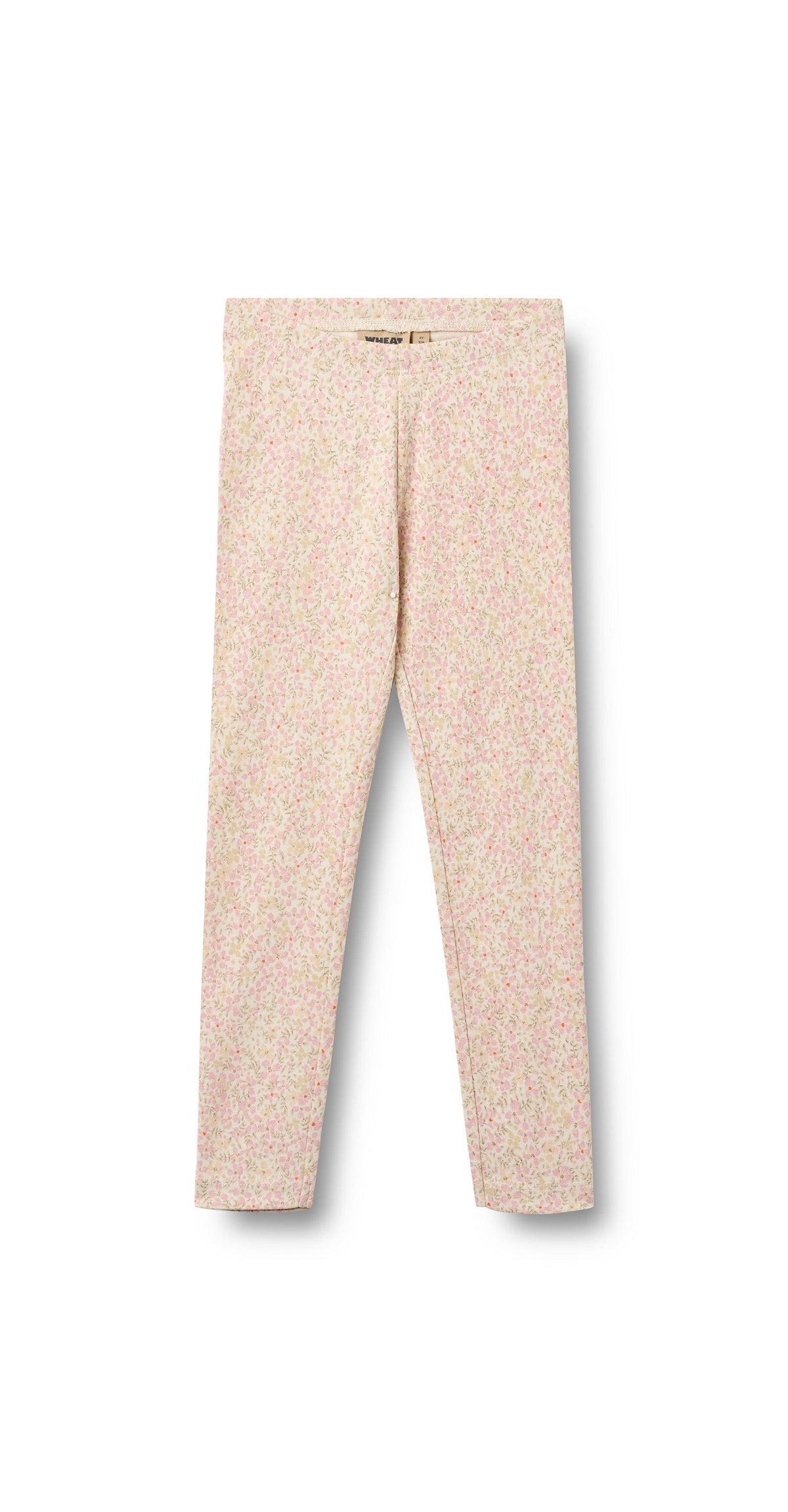Leggings in jersey Jules - Fiori corallo