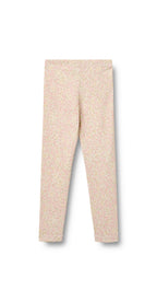 Leggings in jersey Jules - Fiori corallo