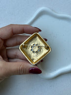 Broche vintage de Nina Ricci - Perla y pedrería
