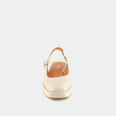 Jonak - Babies Verane Cuir Brillant - Ecru