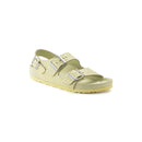 Sandalias EXQ de palomitas de maíz con relieve de reptil Milano NL