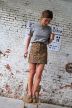 Suzanne Python Skirt