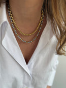 Collier Satey - Doré Ou Bicolore