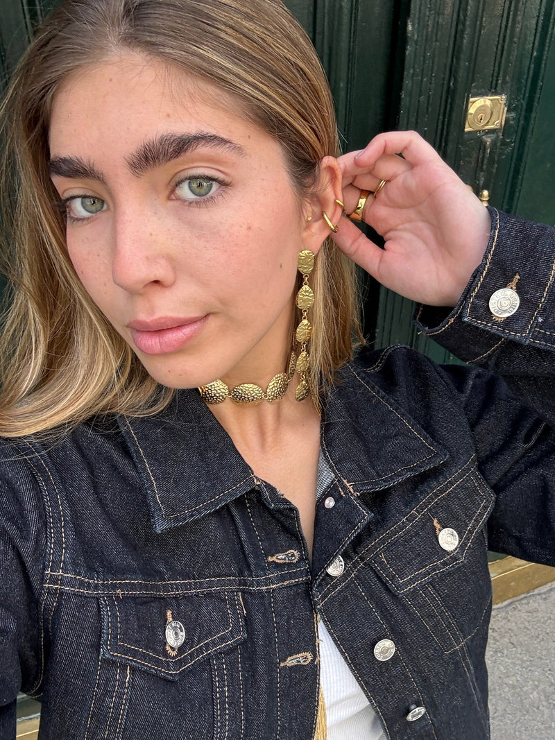 Pendientes Martillados