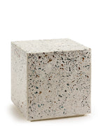 Pawn - Table D'appoint - S - Terrazzo - Blanc