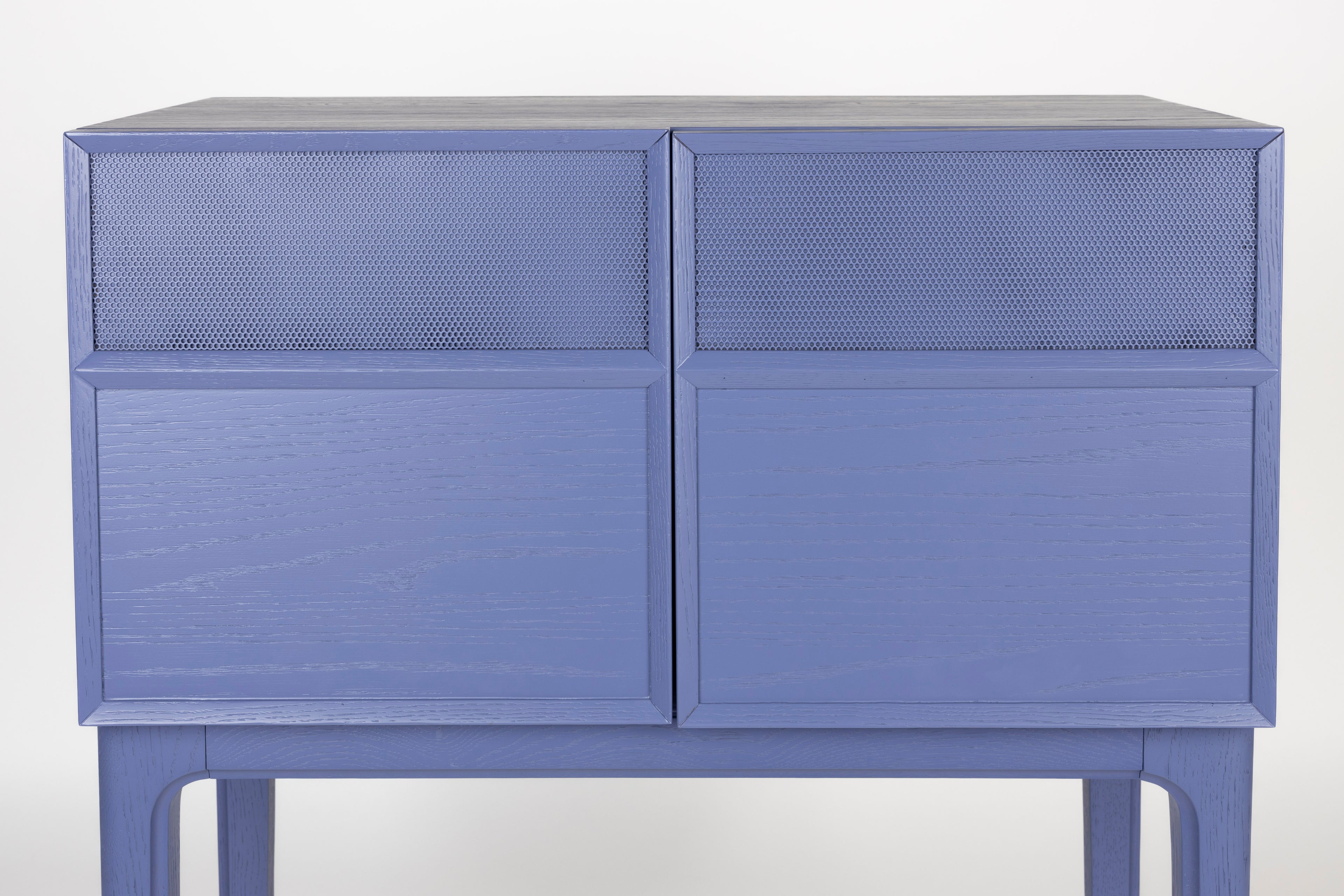 June - Wardrobe - Oak veneer - Purple