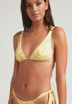 Haut De Bikini Flame Al Sole - Jaune