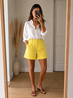Lemon Yellow Shorts