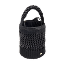 Almeria Black Large Bucket Bag